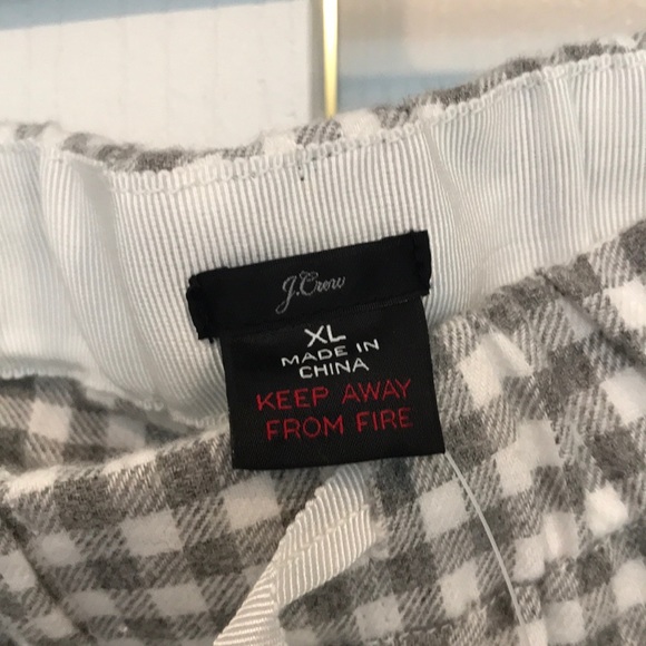 NWT J. Crew flannel PJ pants! - Picture 3 of 4